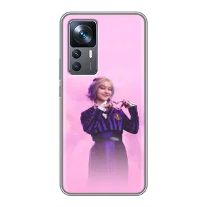 Чехол с дизайном Венздей 2 на Xiaomi 12T Pro (Яркая Энид Уэнздей)