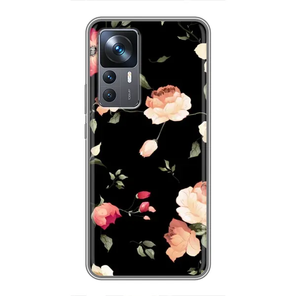 Чехол с принтом «Розочки» для Xiaomi 12T Pro