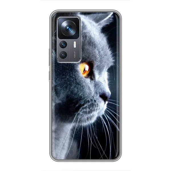 Чехол с принтом «Серый Кот» для Xiaomi 12T Pro