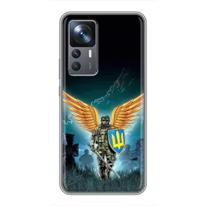 Чехлы с картинкой ЗСУ для Xiaomi 12T Pro (AlphaPrint) (Солдат ЗСУ)