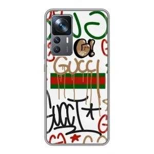 Брендновые Чехлы для Xiaomi 12T Pro - (PREMIUMPrint) (Стиль GUUCI)