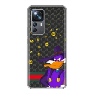 Брендновые Чехлы для Xiaomi 12T Pro - (PREMIUMPrint) (Утка Гуччи)