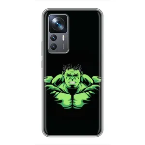 Чехлы с героями Марвел Xiaomi 12T Pro (VPrint) (Зелёный Халк)