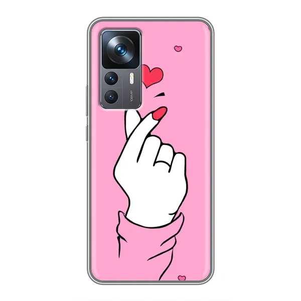 Чехол с принтом «Знак Love» для Xiaomi 12T Pro Чехол с принтом «Знак Love» для Xiaomi 12T Pro