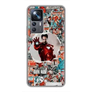 Чохли з героями Марвел Xiaomi 12T (VPrint) (Айронмен)