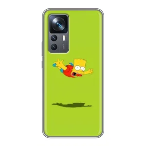 Чjхол з Сімпсонами для Xiaomi 12T (VPrint) (Барт Сімпсон)