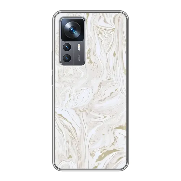 Чохол з принтом «Білий мрамор» для Xiaomi 12T Чохол з принтом «Білий мрамор» для Xiaomi 12T