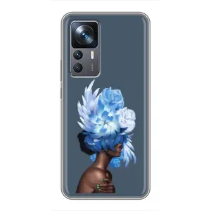 Чехлы (ART) Цветы на Xiaomi 12T (VPrint) (Квіти на голові)