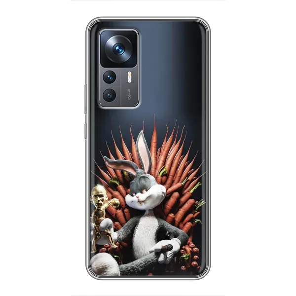 Чехол с принтом «Король Кролик» для Xiaomi 12T