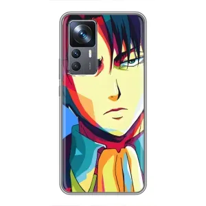 Чохли Персонажі Аніме Наруто для Xiaomi 12T (AlphaPrint) (Леві Аккерман)