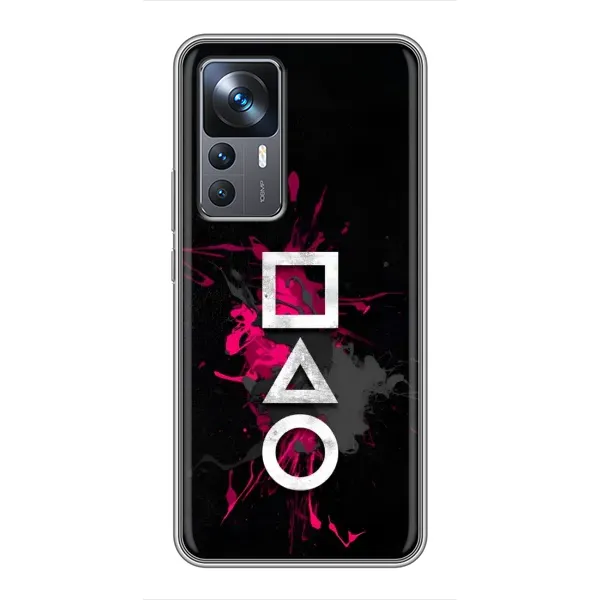 Чехол с принтом «Символы Игра кальмара» для Xiaomi 12T Чехол с принтом «Символы Игра кальмара» для Xiaomi 12T