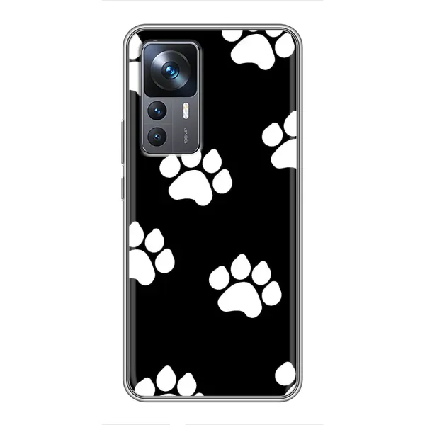 Чехол с принтом «Следы собаки» для Xiaomi 12T Чехол с принтом «Следы собаки» для Xiaomi 12T