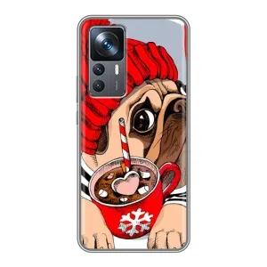 Чохли з собаками для Xiaomi 12T (VPrint) (Песик в шапці)