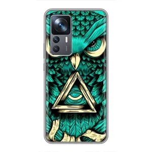 Чохол з пташками на Xiaomi 12T (VPrint) (Сова з оком)