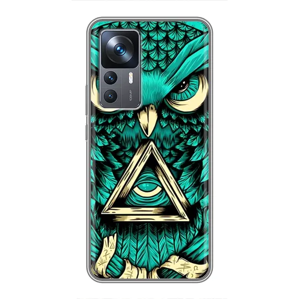 Чехол с принтом «Сова с глазом» для Xiaomi 12T