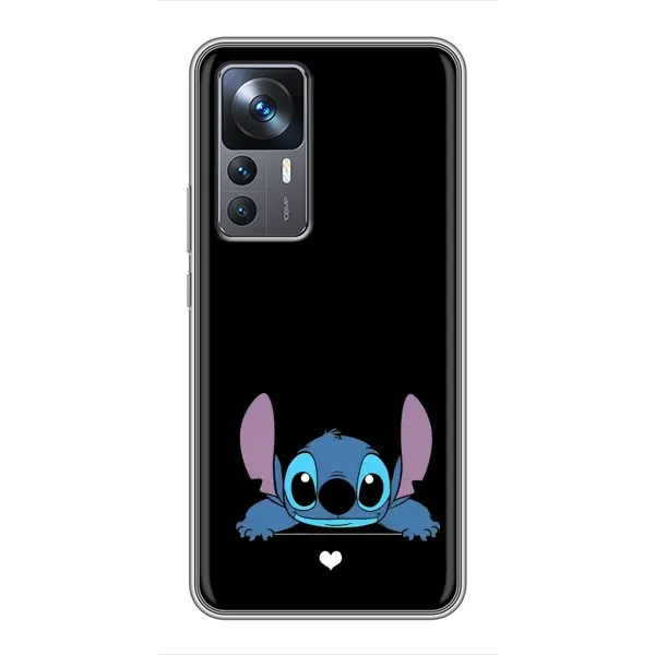 Чехол с принтом «Стич на черном» для Xiaomi 12T
