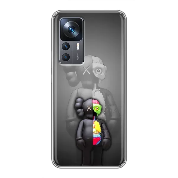 Чехол с принтом «Тело Bearbrick» для Xiaomi 12T