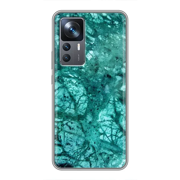 Чохол з принтом «Зелений мрамор» для Xiaomi 12T Чохол з принтом «Зелений мрамор» для Xiaomi 12T