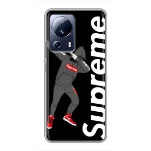 Чеохол для Xiaomi 13 Lite з картинкою Supreme (AlphaPrint) (Деб Супрім)