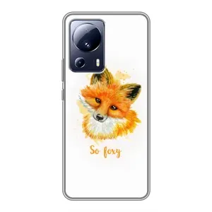 Чохли з картинкою Лисичка для Xiaomi 13 Lite (VPrint) (Дівчинка Лиса)
