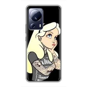 Чохол з друком для Xiaomi 13 Lite - (Мода) (AlphaPrint) (Дівчина в тату)