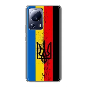 Украинские Чехлы для Xiaomi 13 Lite с картинкой УПА (AlphaPrint) (Прапор УПА)