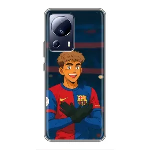 Чехол с футболистом Ламин Ямаль Xiaomi 13 Lite (Футболист Ямаль)