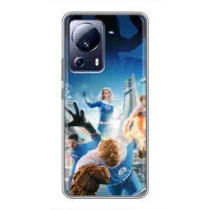 Чехол с принтом Фантастическая четверка для Xiaomi 13 Lite (Герои Фантастическая Четверка)
