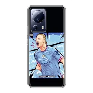 Чохли з футболістом Ерлінг Холанд для Xiaomi 13 Lite (AlphaPrint) (гол Ерлінг Холанд)