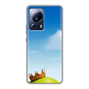 Чехол с мультфильмом Шрек на Xiaomi 13 Lite (Голова Шрека)