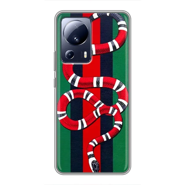 Чохол з принтом «Gucci змія» для Xiaomi 13 Lite