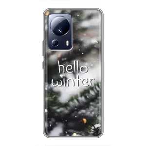 Новорічні, Святкові Чохли для Xiaomi 13 Lite - 2024 год (Hello winter)