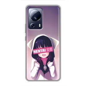 Чохли Персонажі Аніме Наруто для Xiaomi 13 Lite (AlphaPrint) (Hentai chan)