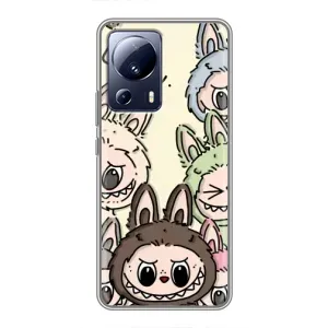 Чохол з Лабубу на Xiaomi 13 Lite (Золота мавпа Bored Ape)