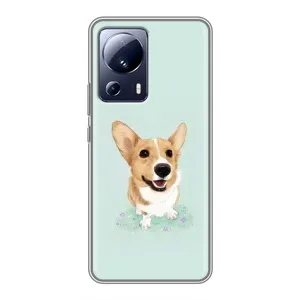 Чохли з собаками для Xiaomi 13 Lite (VPrint) (Коргі)