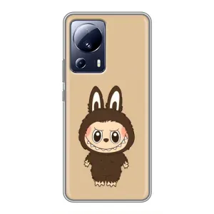 Чохол з Лабубу на Xiaomi 13 Lite (Bored Ape в червоному)