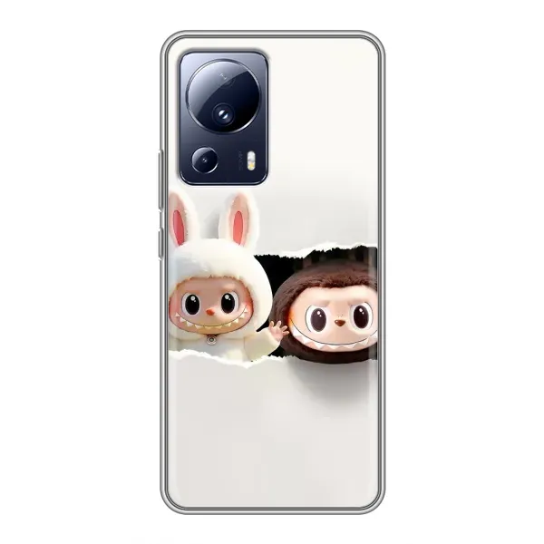 Чохол з принтом «Лабубу» для Xiaomi 13 Lite Чохол з принтом «Лабубу» для Xiaomi 13 Lite