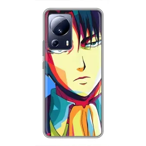 Чохли Персонажі Аніме Наруто для Xiaomi 13 Lite (AlphaPrint) (Леві Аккерман)