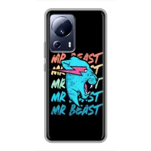 Чохли Містер Біст для Сяомі 13 Лайт (logo Mr beast)