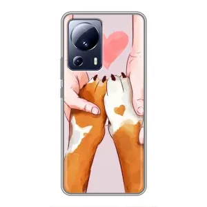 Чохли з собаками для Xiaomi 13 Lite (VPrint) (Любовь до собак)