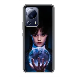 Чехол с дизайном Венздей 2 на Xiaomi 13 Lite (Магическая сфера Уэнздей)