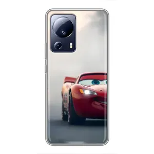 Силиконовый чехол Маквин для Xiaomi 13 Lite (Скоростной Маквин)