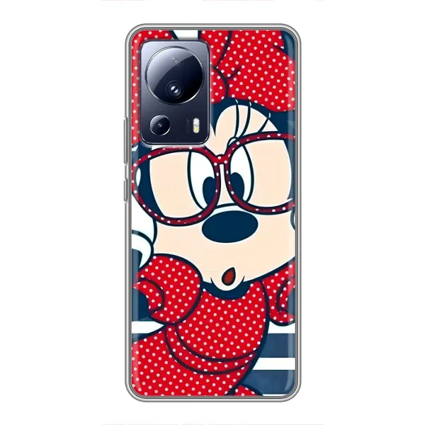 Чехол с принтом «Маус в очках» для Xiaomi 13 Lite
