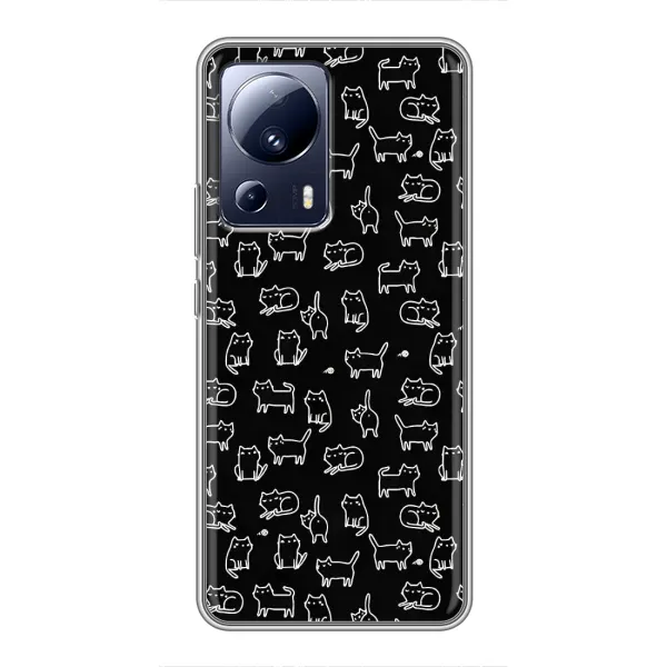 Чохол з принтом «Маленькі котики» для Xiaomi 13 Lite