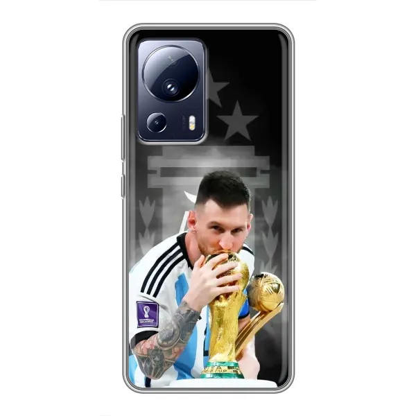 Чехол с принтом «Месси Чемпион» для Xiaomi 13 Lite