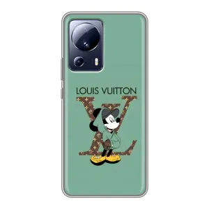 Чехлы Луи Витон для Xiaomi 13 Lite (AlphaPrint - LOUIS VUITTON) (Микки Маус LV)