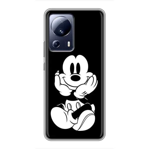 Чехол с принтом «Микки на черном» для Xiaomi 13 Lite