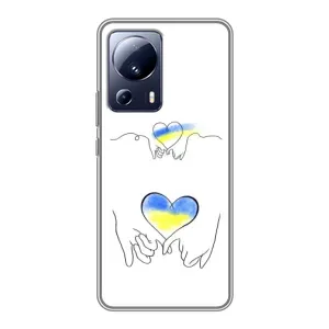 Чохол для Патріота України Xiaomi 13 Lite - (AlphaPrint) (Мир Україні)