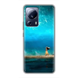 Чехол с мультфильмом Моана Xiaomi 13 Lite (Океан Моана)
