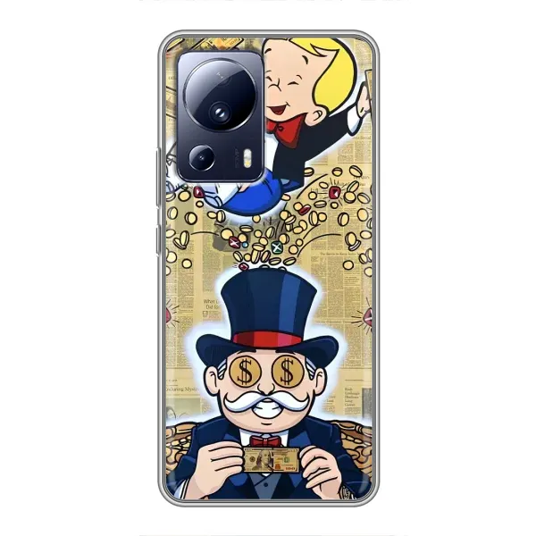 Чехол с принтом «Монополия Мен» для Xiaomi 13 Lite